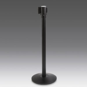 Poste metálico pintado con cinta extensible- V4010NNR