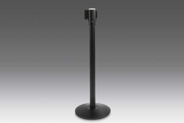 Poste metálico pintado con cinta extensible- V4010NNR