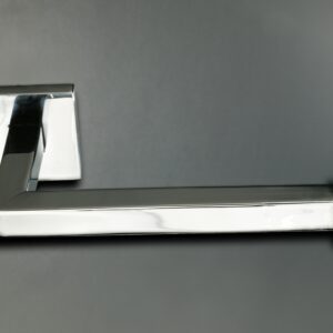 Portarrollos horizontal de latón brillante A1022BRB con montaje en pared