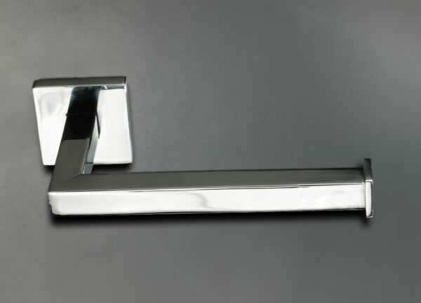 Portarrollos horizontal de latón brillante A1022BRB con montaje en pared