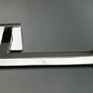Portarrollos horizontal de latón brillante A1022BRB con montaje en pared