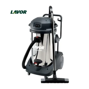 Aspiradora polvo y líquido Lavor Domus IR con depósito inox vista frontal