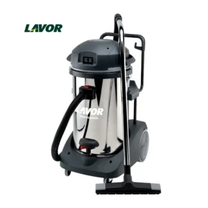 Aspiradora polvo y líquido Lavor Taurus IR con depósito inox vista frontal