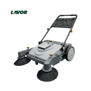 Barredora manual Lavor BSW 950 MF con cepillos laterales vista frontal