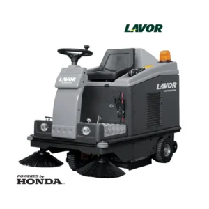 Barredora industrial Lavor SWL R 1000 con cepillos laterales vista frontal