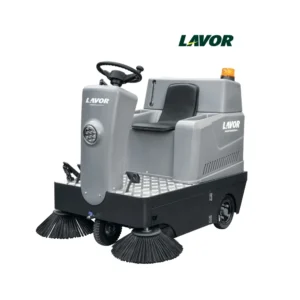 Barredora automática Lavor SWL R 950 ET con cepillos laterales vista frontal