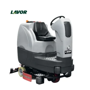 Fregadora automática Lavor Comfort S-R 100 vista frontal con boquilla 1000 mm