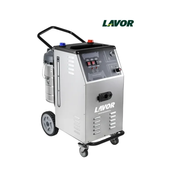 Generador de vapor y aspirador Lavor GV Vac con manómetro y señal “vapor listo”