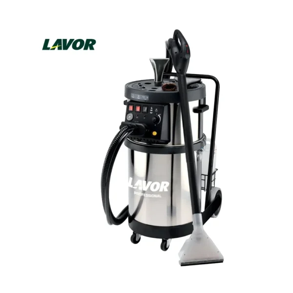 Generador de vapor y aspiración Lavor GV Etna-R 5.1 Foam con manómetro y selector de espuma