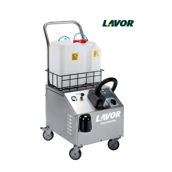 Generador de vapor Lavor GV 5 T Plus con manómetro y depósitos integrados