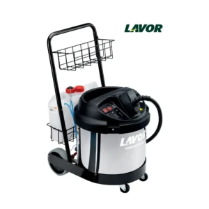 Generador de vapor Lavor GV Katla con manómetro y depósitos de agua y detergente