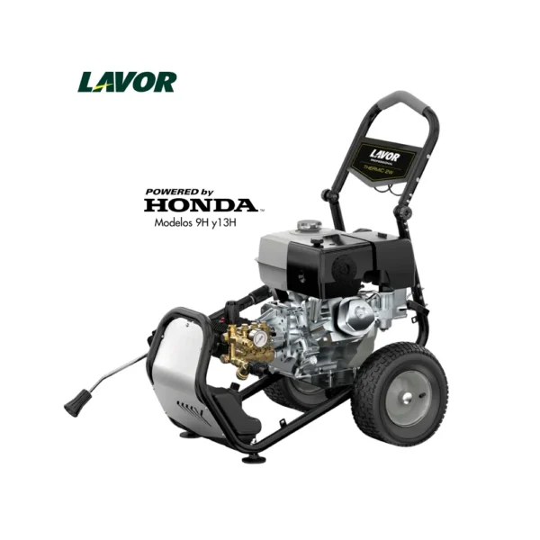 Hidrolimpiadora gasolina Lavor Thermic 2W con bomba cerámica y ruedas neumáticas