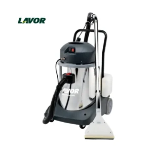 Aspirador de inyección-extracción Lavor Apollo IF con depósito inox vista frontal