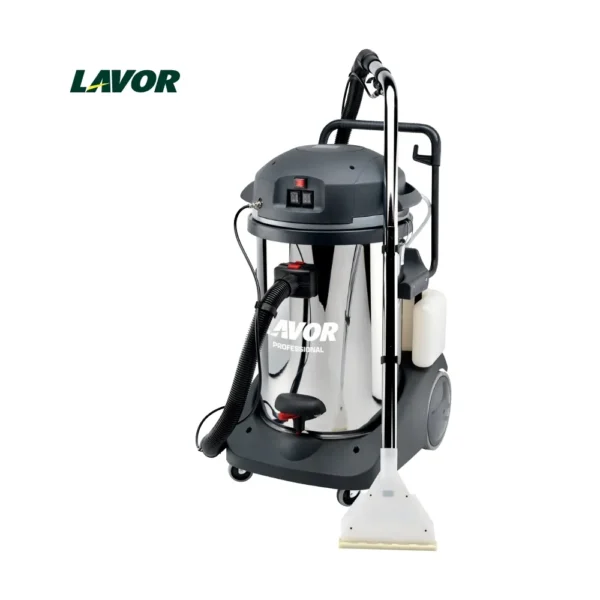 Aspirador inyección-extracción Lavor Costellation IR con depósito inox vista frontal