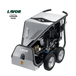 Lavor Thermic 26K, hidrolimpiadora industrial con motor diesel Kohler para astilleros y trabajos extremos