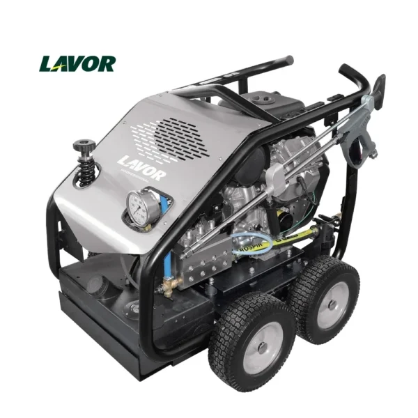 maquina hidrolimpiadora profesional para trabajos extremos, con motor de 31HP Lavor Thermic 31BS