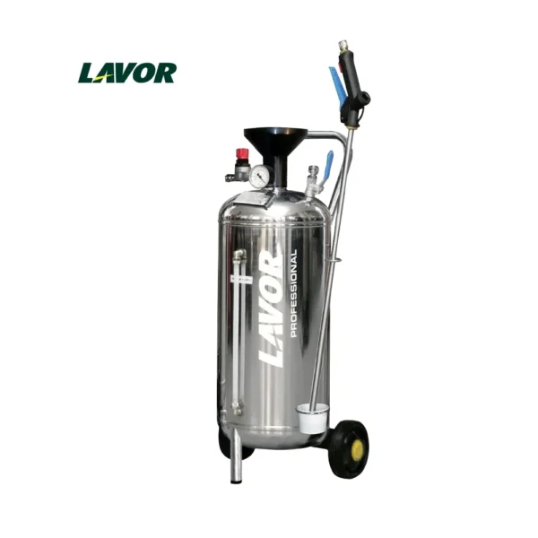 Pulverizador de espuma Lavor Foamjet SX 24 en acero inoxidable con manguera 10 m