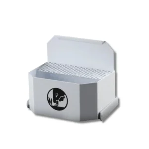 Cenicero H8008CHP mural rectangular basculante 0,25L chapa electrocincada resistente climatología para exteriores zonas designadas fumadores