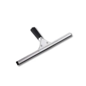 Limpiavidrios completo 45cm L4045LVC acero inoxidable AISI304 mango polipropileno raspador goma 370×140×130mm 233g conjunto dos piezas para limpieza profesional cristales