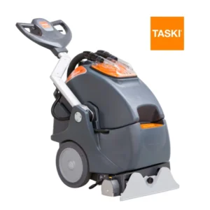 Sistema limpieza alfombras TASKI ProCarpet 45 con capacidad ampliada 45L y sistema dual extracción-encapsulación