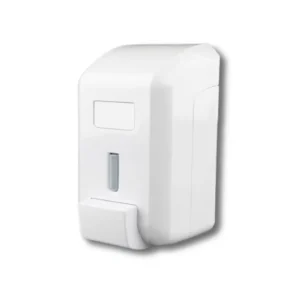 Dosificador jabón espuma C6025ABB Benidorm ABS inyectado blanco gris depósito rellenable carga desechable 110×115×205mm 440g pulsador ergonómico para higiene profesional manos hoteles restaurantes oficinas