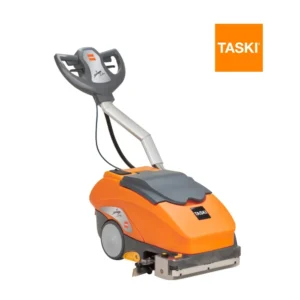 Fregadora TASKI swingo 350 10L con IntelliPower y sistema cepillo rodillos para espacios reducidos