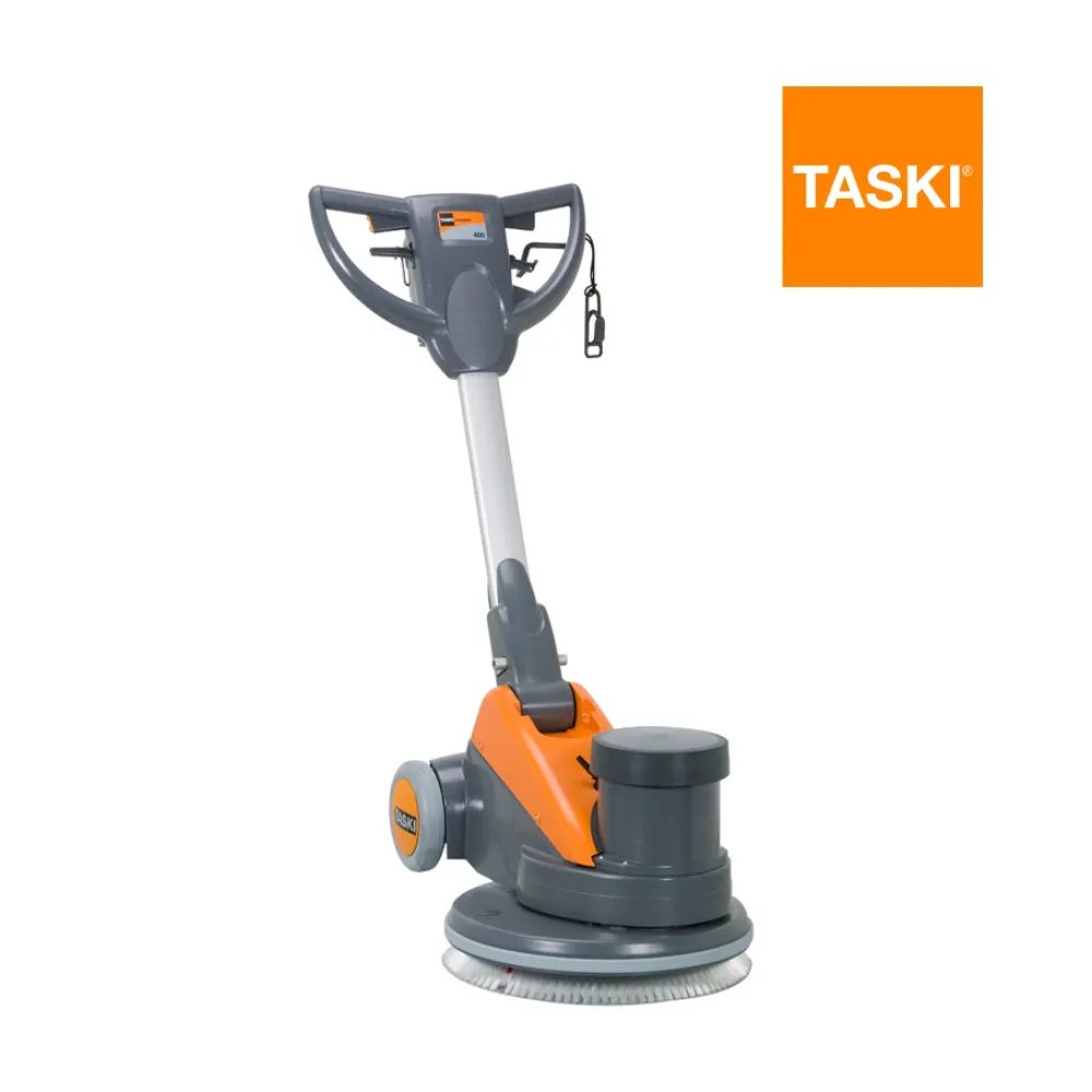 Monocepillo alta velocidad TASKI ergodisc 400 43cm con 400 RPM y empuñadura anatómica ajustable