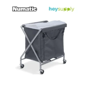 Carro de ropa Numatic NX1501 con bolsa lavable 150L y sistema plegable compacto