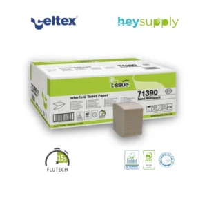 TTS E-Tissue Sand C71390 folded toilet paper