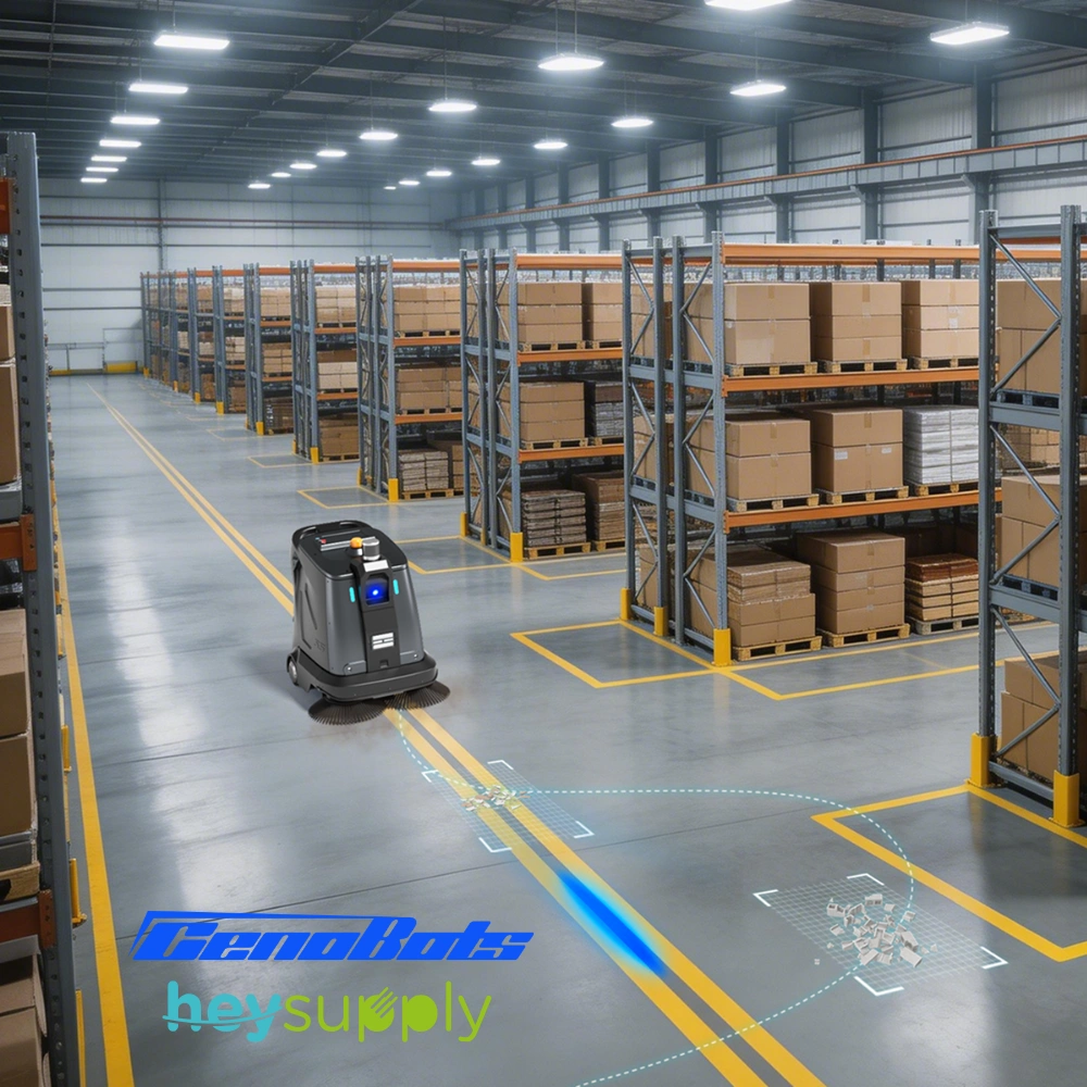 Barredora autónoma CenoBots S5 820 mm – NVIDIA 100 TOPS LFP 75 Ah 7 h - Imagen 4